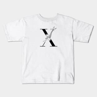 Mermaid Monogram X Kids T-Shirt